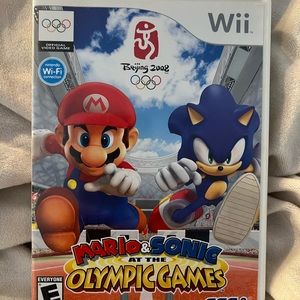 Mario and sonic Olympic games Wii game pick any 2 for$20